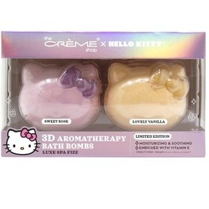 The Creme Shop x Hello Kitty 3D Aromatherapy Lux Spa Fizz Bath Bombs - 2-Pack
